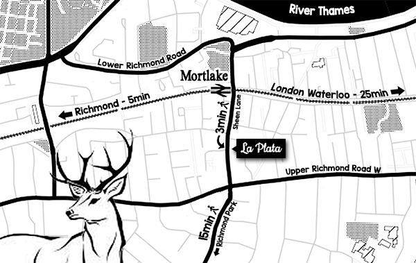 La Plata Steakhouse Map